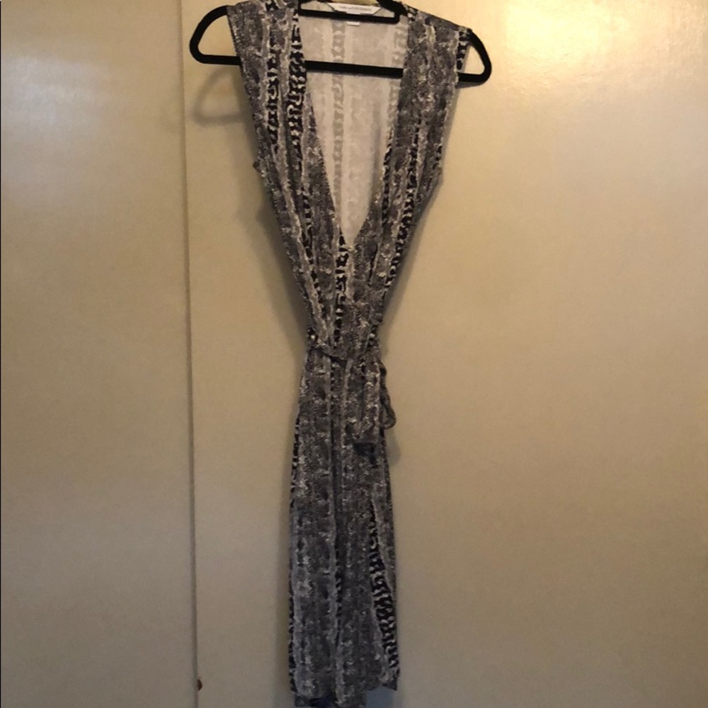 Diane von Furstennerg wrap dress.